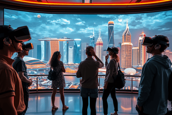 Realidad Virtual e Identidad Nacional: La Experiencia "Reflections of Little Red Dot" en Singapur La realidad virtual ha revolucionado la forma en que aprendemos, entrenamos y reflexionamos sobre nuestra identidad y entorno. La experiencia inmersiva “Reflections of Little Red Dot” es un ejemplo destacado que utiliza esta tecnología para explorar la evolución histórica y social de Singapur, invitando a una reflexión profunda sobre la construcción de su identidad nacional. En este artículo, analizaremos cómo esta narrativa por medio de capacitación inmersiva aporta aprendizajes que pueden ser aplicados en sectores industriales de alto riesgo, promoviendo una cultura de seguridad, resiliencia y eficiencia. La historia de Singapur a través de la realidad virtual “Reflections of Little Red Dot” transporta a los usuarios por distintos periodos clave en la historia de Singapur, desde sus raíces como una isla periférica hasta convertirse en un centro global. Utilizando avanzaradas tecnologías de realidad virtual, esta experiencia inmersiva combina elementos visuales y sonoros que generan un ambiente emocionalmente evocador, diseñado para provocar una conexión personal y colectiva. Transformaciones urbanas y sociales Las escenas recrean la transformación de Singapur, mostrando cómo su crecimiento urbano, la diversidad cultural y el desarrollo sostenible han moldeado su identidad nacional. Este enfoque narrativo ayuda a comprender que la resiliencia y la innovación son fundamentales para enfrentar desafíos, valores que también pueden inspirar a equipos industriales a adoptar una visión proactiva en seguridad y mejora continua. Beneficios de la capacitación inmersiva con realidad virtual en sectores industriales El impacto de la tecnología inmersiva como la que ofrece “Reflections of Little Red Dot” trasciende el ámbito cultural. En industrias como la minería, energía, petróleo y gas, la realidad virtual permite recrear escenarios complejos y de alto riesgo para formar a los trabajadores de manera segura y efectiva. Aprendizaje seguro: Simuladores industriales VR facilitan la capacitación sin exponer a los operarios a peligros reales. Entrenamiento efectivo: La inmersión mejora la retención y la comprensión de procesos críticos. Gestión del cambio: Al sensibilizar sobre valores organizacionales y contexto histórico-social, se fortalece la cohesión y cultura de seguridad. Optimización de recursos: Reduce costos y tiempos invertidos en capacitación tradicional. La conexión entre identidad y cultura organizacional Así como la identidad nacional de Singapur está construida sobre principios de resiliencia e innovación, las organizaciones industriales pueden fomentar una cultura centrada en la seguridad y la eficiencia, apoyándose en tecnologías como la realidad virtual para entrenar y sensibilizar a sus equipos. Doble 3D aporta soluciones a medida que integran estas tecnologías en sus plataformas actuales, garantizando un soporte perpetuo para maximizar el impacto formativo. ¿Por qué elegir Doble 3D para soluciones de entrenamiento VR? En Doble 3D, entendemos la importancia de crear experiencias inmersivas que se alineen con las necesidades específicas de cada cliente. Nuestra propuesta se distingue por: Integración sin disrupciones: Adaptamos las soluciones de entrenamiento VR a los sistemas LMS existentes. Soporte permanente: Acompañamos a nuestros clientes con soporte continuo para asegurar una capacitación eficiente y constante. Soluciones personalizadas: Diseñamos simuladores industriales adaptados a cada sector y requerimiento. Estas fortalezas permiten que líderes y tomadores de decisiones en sectores de alto riesgo puedan implementar tecnologías avanzadas que fortalezcan la seguridad industrial y mejoren la eficiencia operativa. Conclusión La experiencia "Reflections of Little Red Dot" ejemplifica el poder de la realidad virtual para conectar a las personas con su historia, identidad y valores. De forma paralela, esta herramienta tecnológica tiene un impacto directo en la formación y gestión del riesgo en ambientes industriales complejos. Adoptar la capacitación inmersiva, a través de plataformas innovadoras como las que ofrece Doble 3D, representa una oportunidad estratégica para impulsar una cultura organizacional resiliente, segura y eficiente. ¿Listo para transformar la capacitación en su empresa? En Doble 3D, creamos soluciones de entrenamiento inmersivo que se adaptan a sus necesidades y se integran con sus plataformas actuales. Contacte a uno de nuestros especialistas