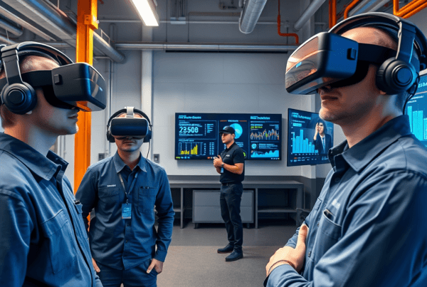 Mejore la Capacitación con el Controlador StreamVR para Cascos Windows Mixed Reality La capacitación inmersiva está revolucionando la seguridad industrial y la formación operativa. Con la reciente actualización del controlador StreamVR para cascos Windows Mixed Reality, Microsoft facilita una integración superior de los dispositivos de realidad mixta en la plataforma SteamVR, mejorando así el rendimiento y la estabilidad de las experiencias de realidad virtual (VR). En este artículo, exploramos cómo esta innovación puede transformar el entrenamiento VR en ambientes industriales de alto riesgo. El Controlador StreamVR: ¿Qué es y por qué importa? El controlador StreamVR para cascos Windows Mixed Reality es una herramienta crucial que permite la comunicación fluida entre el hardware de realidad mixta de Microsoft y el ecosistema de software de SteamVR, la plataforma líder para contenidos VR. Esta actualización no solo facilita la compatibilidad entre dispositivos, sino que también optimiza la experiencia al reducir la latencia y resolver problemas comunes de seguimiento. Ventajas clave del nuevo controlador Compatibilidad mejorada: Soporta múltiples modelos de cascos Windows Mixed Reality sin necesidad de software adicional complejo. Experiencia estable: Minimiza interrupciones y errores técnicos, cruciales para entornos industriales donde la precisión es esencial. Rendimiento optimizado: Reduce la latencia y mejora la respuesta en simuladores industriales y aplicaciones de capacitación VR. Integración sencilla: Facilita la adopción de tecnología industrial avanzada sin complicaciones técnicas extendidas. Impacto en la Seguridad Industrial y en la Capacitación Inmersiva Las industrias con altos riesgos operativos requieren herramientas efectivas para entrenar a su personal sin exponerlo a peligros reales. El uso de simuladores industriales basados en realidad virtual y realidad mixta se ha convertido en un elemento estratégico para: Simular situaciones de emergencia y procedimientos complejos. Reducir costos asociados a entrenamientos presenciales tradicionales. Aumentar la retención del aprendizaje mediante experiencias inmersivas y sensoriales. Evaluar el desempeño de los operadores en entornos controlados y seguros. Con la mejora en el controlador StreamVR, las empresas pueden aprovechar al máximo los cascos Windows Mixed Reality vinculados a SteamVR para desplegar programas de entrenamiento VR más fiables y adaptados a sus necesidades. Doble 3D y la Innovación en Entrenamientos VR En Doble 3D, somos pioneros en el desarrollo de soluciones personalizadas que integran estas tecnologías avanzadas con las plataformas LMS existentes, generando un impacto positivo en la capacitación y seguridad de nuestros clientes. Ofrecemos soporte permanente para garantizar la continuidad de su inversión tecnológica. Desarrollamos simuladores y experiencias de realidad virtual adaptados a sus desafíos específicos. Impulsamos la adopción tecnológica sin interrumpir las operaciones actuales. Conclusión La actualización del controlador StreamVR para cascos Windows Mixed Reality marca un paso decisivo hacia una capacitación inmersiva más efectiva y accesible. Al mejorar la compatibilidad y el rendimiento en SteamVR, esta innovación abre la puerta a entrenamientos virtuales seguros, eficientes y personalizados en industrias de alto riesgo. Incorporar estas tecnologías a través de aliados estratégicos como Doble 3D garantiza que su empresa esté a la vanguardia en seguridad y eficiencia operativa. ¿Listo para transformar la capacitación en su empresa? En Doble 3D, creamos soluciones de entrenamiento inmersivo que se adaptan a sus necesidades y se integran con sus plataformas actuales. Contacte a uno de nuestros especialistas