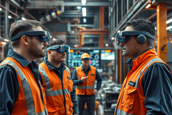 Gafas inteligentes asequibles para industria: la revolución Samsung Samsung se prepara para revolucionar la industria con el lanzamiento de sus nuevas gafas inteligentes asequibles para industria, previstas para llegar dentro de aproximadamente un mes. Esta nueva generación promete funcionalidad avanzada a un precio accesible, abriendo las puertas a una adopción masiva que potenciará sectores como la minería, la energía y la construcción. El impacto de las gafas inteligentes en la seguridad industrial Las gafas inteligentes representan una oportunidad para transformar la seguridad industrial mediante el acceso en tiempo real a información crítica sin interrumpir las tareas físicas. Samsung, con esta apuesta más accesible, busca llevar esta tecnología a un público más amplio que podrá beneficiarse de: Visualización de datos y alertas en el campo de visión. Consultas instantáneas a manuales y procedimientos técnicos. Capacitación inmersiva y en contexto gracias al entrenamiento con realidad aumentada. Supervisión remota para la toma de decisiones inmediata. ¿Por qué apostar por gafas inteligentes asequibles? La reducción de precio es fundamental para que las empresas puedan masificar su uso, especialmente en entornos con altos estándares regulatorios y necesidades constantes de actualización y seguridad. Al democratizar el acceso a dispositivos portátiles inteligentes, Samsung facilita: Entrenamiento VR y simuladores industriales más eficientes, integrados en el día a día. Mejora de la productividad sin impactos negativos en la seguridad. Reducción significativa de errores y tiempos de inactividad. Un puente hacia la digitalización y modernización de procesos con tecnología industrial de vanguardia. Integración con soluciones de capacitación inmersiva En este contexto, las gafas inteligentes asequibles para industria son un complemento natural para las soluciones de capacitación inmersiva que ofrece Doble 3D. Nuestra experiencia en desarrollo de entornos VR y realidad mixta garantiza que estas tecnologías se integren perfectamente en la capacitación existente, aportando: Simuladores realizados a medida para cada desafío específico. Compatibilidad con las plataformas LMS utilizadas por su organización. Soporte perpetuo para asegurar una experiencia continua y efectiva. La visión de Doble 3D en esta evolución tecnológica Somos conscientes de que tecnologías como las gafas inteligentes de Samsung son el futuro de la seguridad y el entrenamiento industrial. Nuestra misión es acompañar a las empresas en esta transición, ofreciendo soluciones personalizadas que maximicen la eficiencia y minimicen riesgos sin generar disrupción en sus procesos actuales. Así, esta nueva generación de dispositivos asequibles multiplica las ventajas de la realidad virtual y realidad mixta dentro del espectro industrial, consolidando a Doble 3D como un aliado estratégico para las organizaciones que buscan innovar con responsabilidad y eficacia. El horizonte cercano indica un antes y un después en la manera en que se entiende la capacitación y la seguridad laboral, con dispositivos accesibles que facilitan el trabajo y protegen la vida de quienes están en el centro de la operación. La tecnología de vanguardia ya no es un lujo, sino una herramienta imprescindible para los líderes industriales que desean mantener altos estándares y desarrollar equipos mejor preparados para enfrentar los retos modernos. ¿Listo para transformar la capacitación en su empresa? En Doble 3D, creamos soluciones de entrenamiento inmersivo que se adaptan a sus necesidades y se integran con sus plataformas actuales. Contacte a uno de nuestros especialistas